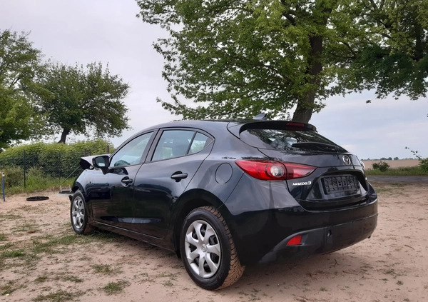 Mazda 3 cena 13500 przebieg: 92152, rok produkcji 2014 z Trzemeszno małe 79